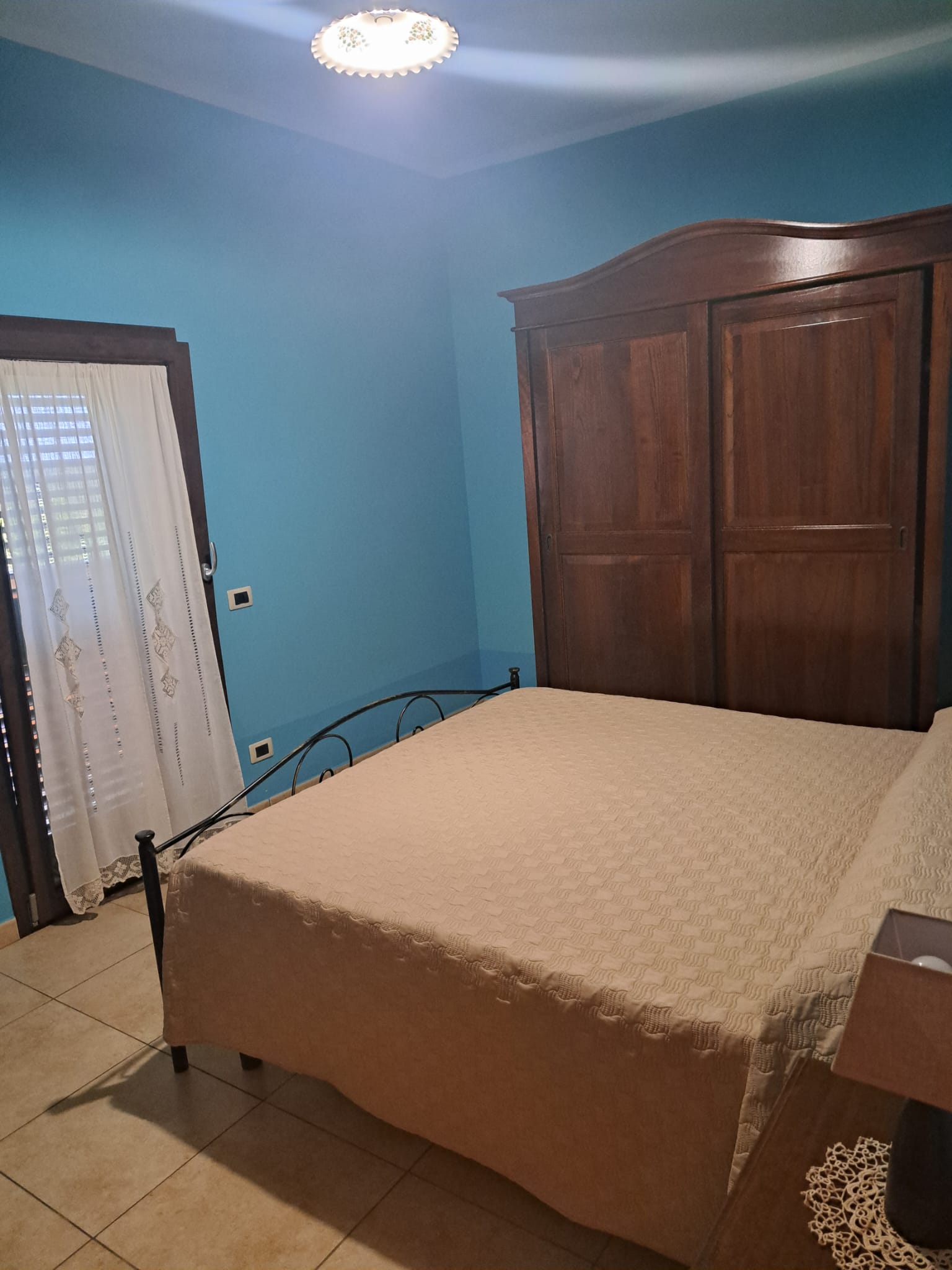 Villa Musica - Camera da letto con arredi tradizionali salentini - 6